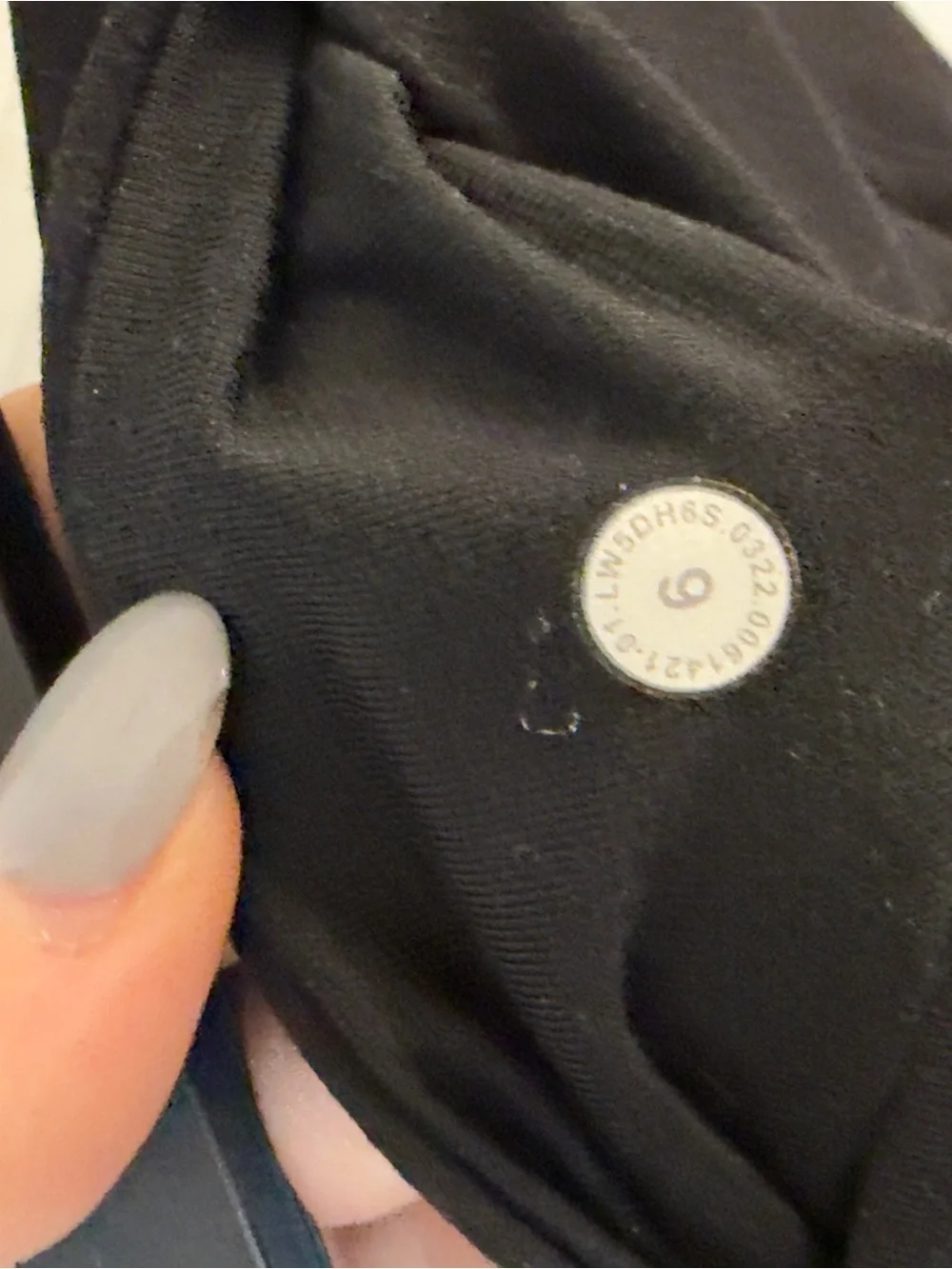 lululemon athletica Black Tapered Jogger Pants